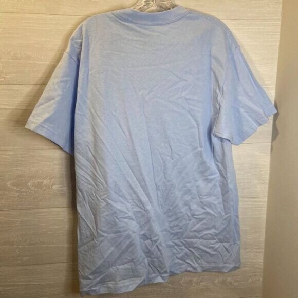 ABOUND‎ Short Sleeve Graphic T-shirt In Blue Peace Sign NWT - Picture 5 of 7